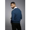 Merino Wool Sport V-Neck - Insignia Blue