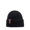 Kjempe Merino Wool Beanie – Black