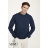 Merino Roll Neck Sweater - Navy