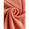 Merino Wool Throw Blanket Clementine Herringbone