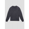 Merino Wool Crew Neck Sweater - Sky Blue