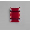 Mikkel Red Wool Throw Blanket