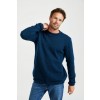 Merino Roll Neck Sweater - Navy