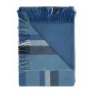 NEW! 100% Baby Alpaca Throw - Blue Lagoon