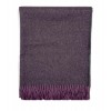 NEW! 100% Baby Alpaca Throw - Elderberry