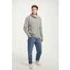 Greenwood Mens Cowlneck Wool Merino Wool Sweater - Grey