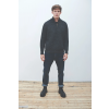 Knockroe Mens Aran Fisherman Raglan Troyer - Grey