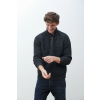 Knockroe Mens Aran Fisherman Raglan Troyer - Grey