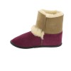 Reversed Sheepskin Bootie Slippers: 3 Colors