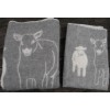 Sheep & Lamb Wool Throw Blanket