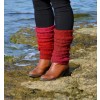 Scandinavian Wool Leg Warmers: 2 Sizes, 5 Colors