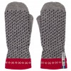 Skaftö Grey Wool Mittens