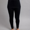 Merino Skins – Unisex Long Johns / Pants – Black - 100% Australian Merino Wool