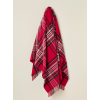 St Ives Design Wool Throw - Red