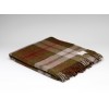 Autumn Plaid 100% Merino Lambswool Blanket