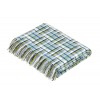 Dubai Jade Wool Throw Blanket