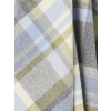 Portree Grey / Duck Egg Wool Throw