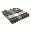 Tweedmill Pure New Wool Tartan Muted Blue Dress Stewart Wool Throw Blanket - 150 x 183cms