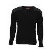 The 1945 - Black Wool Sweater, Wooly Pully