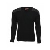The 1945 - Black Wool Sweater, Wooly Pully