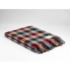 Trekking Block Wool Throw 100% Pure Wool Blanket