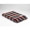 Trekking Block Wool Throw Blanket