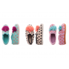 Polka Dot Slippers - Pink