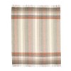 Shetland Pure New Wool - Woodale Blush - Throw Blanket - Bronte by Moon