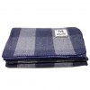 McGuire Army Navy Bunkhouse Wool Camping Blanket - Grey/Navy