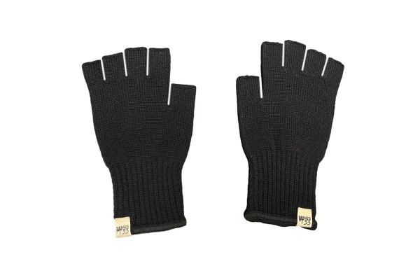  Minus33 Merino Wool Fingerless Glove Liner Ash Gray