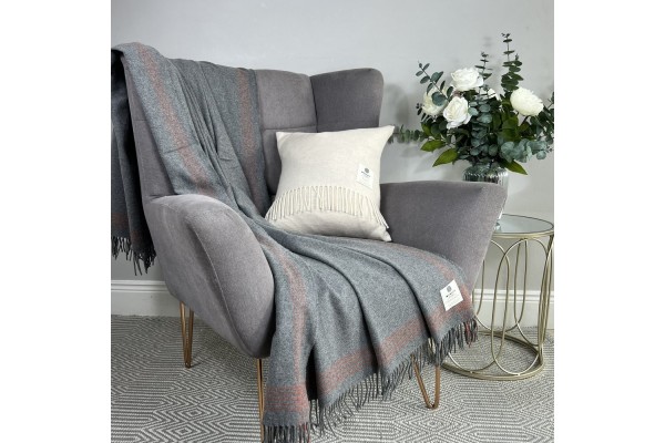 Cashmere Blend Blankets by John Hanly McNutt of Donegal