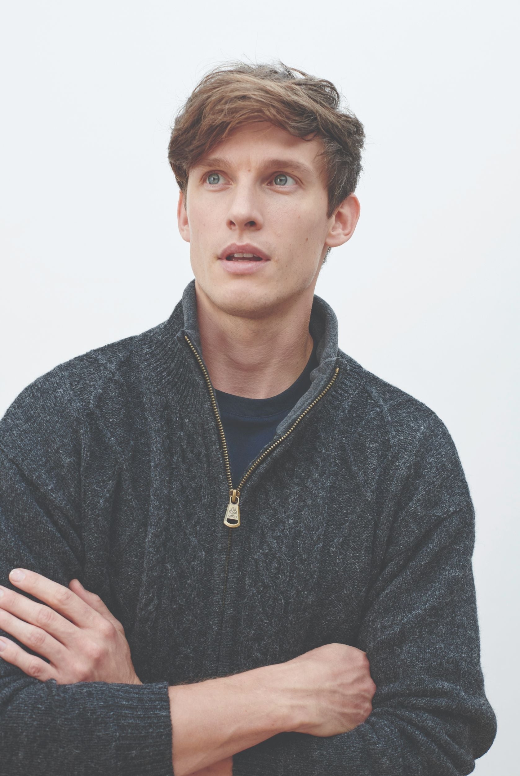 Lined cardigan mens shop